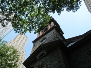 City scenes--St. Paul's Chapel
