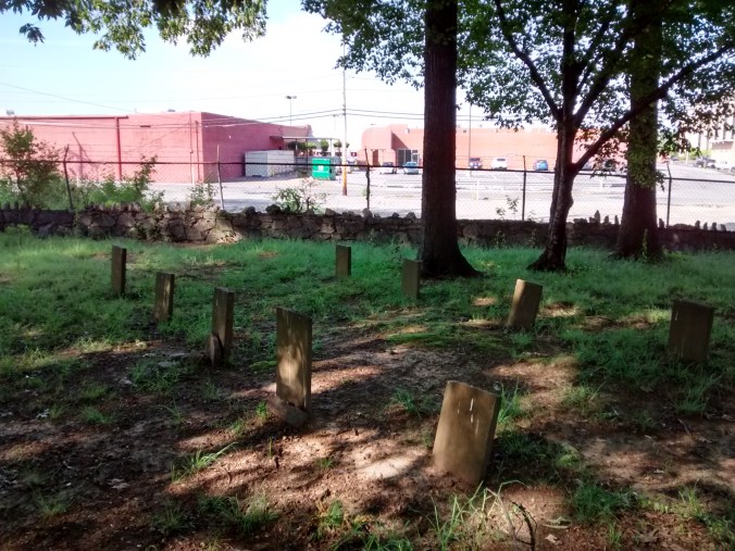 We couldn't save the rest of the site...had to build this shopping center.